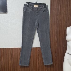 Women’s Gray Corduroy Jeans - London Jean